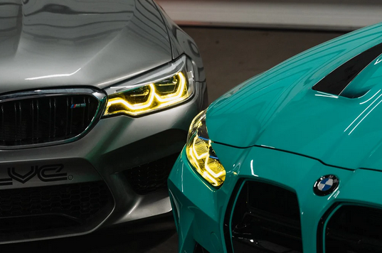 Motorsport+ F90 M5 Pre-LCI CS Style Yellow DRL LED Module Set