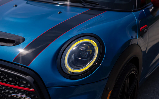 Motorsport+ F5X MINI Cooper Race Style Yellow DRL LED Module Set