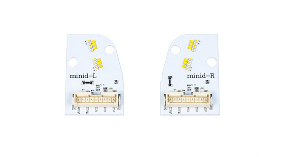 Motorsport+ F5X MINI Cooper Race Style Yellow DRL LED Module Set