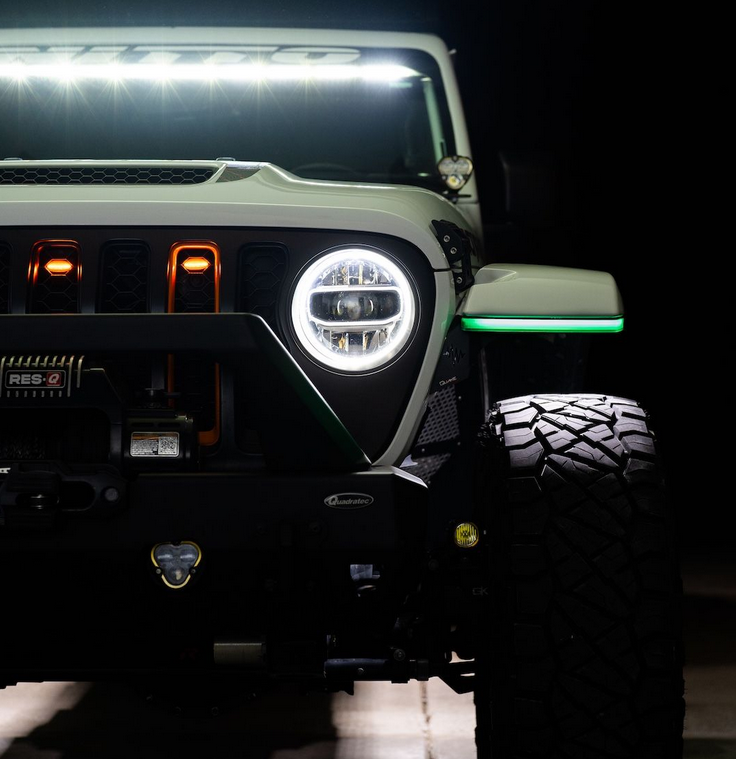 Jeep Wrangler JL / JT HDX Slim DRL Fender Chop Kit