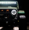 2018+ Jeep Wrangler JL Sahara, Moab / 2020+ Gladiator Overland, Sport S Max Tow JT HDX Slim DRL Fender Chop Kit