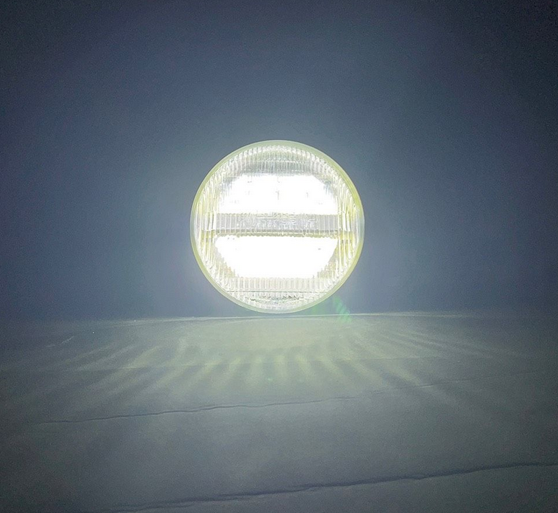 Classic Tech Series 5.75” Replacement LED Headlight with RGB Accent - Pair