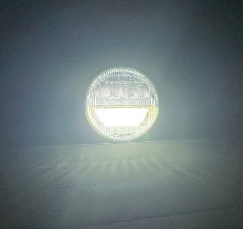 Classic Tech Series 5.75” Replacement LED Headlight with RGB Accent - Pair