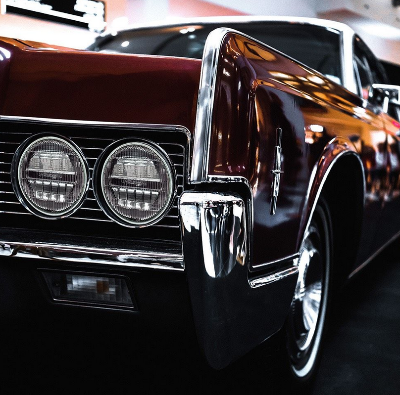 Classic Tech Series 5.75” Replacement LED Headlight with RGB Accent - Pair