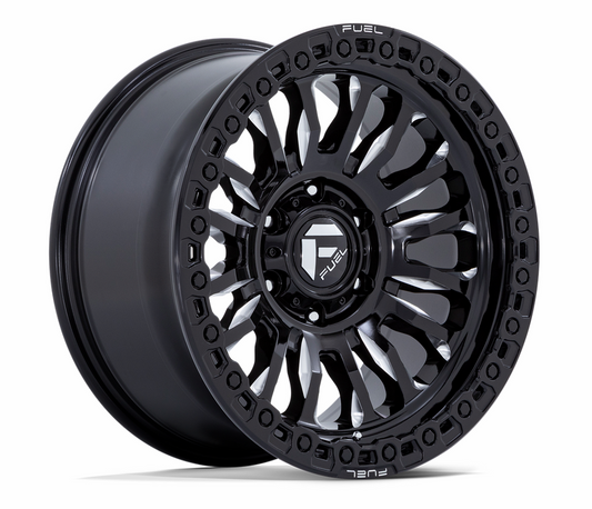 20x9.0 Fuel Rincon Gloss Black Milled