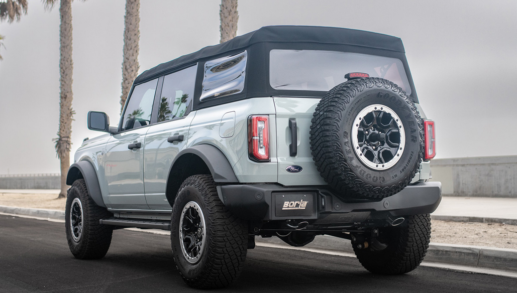 Borla ATAK Axle-Back Exhaust System 2021-2023 Ford Bronco 2.7L