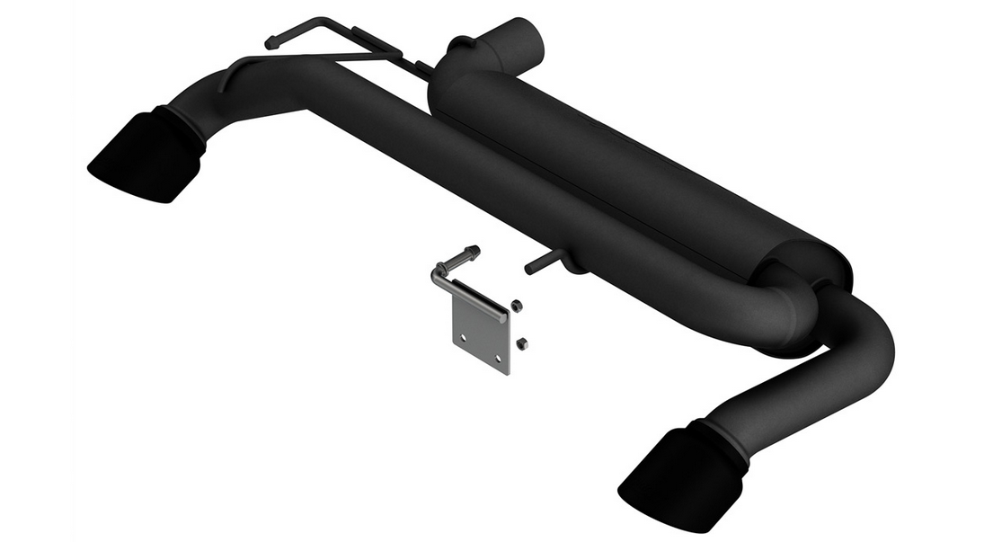 Borla ATAK Axle-Back Exhaust System 2021-2023 Ford Bronco 2.3L