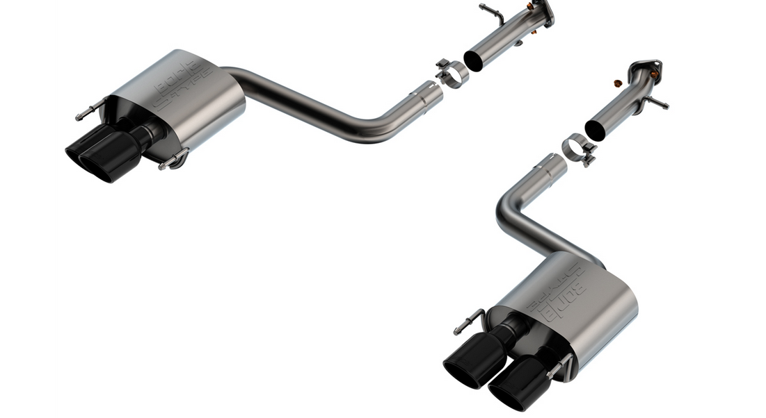 Borla S-Type Axle-Back Exhaust System 2015-2024 Lexus RC F / IS 500 5.0L V8