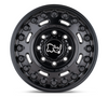 20x9.5 Black Rhino Axle Matte Black Wheel
