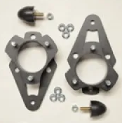 Traxda Nissan Frontier / Nissan Navara, Pathfinder / Suzuki Equator – 3″ Front Only