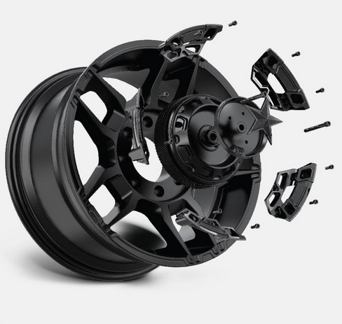 20x9.0 XD871 Slash Matte Black