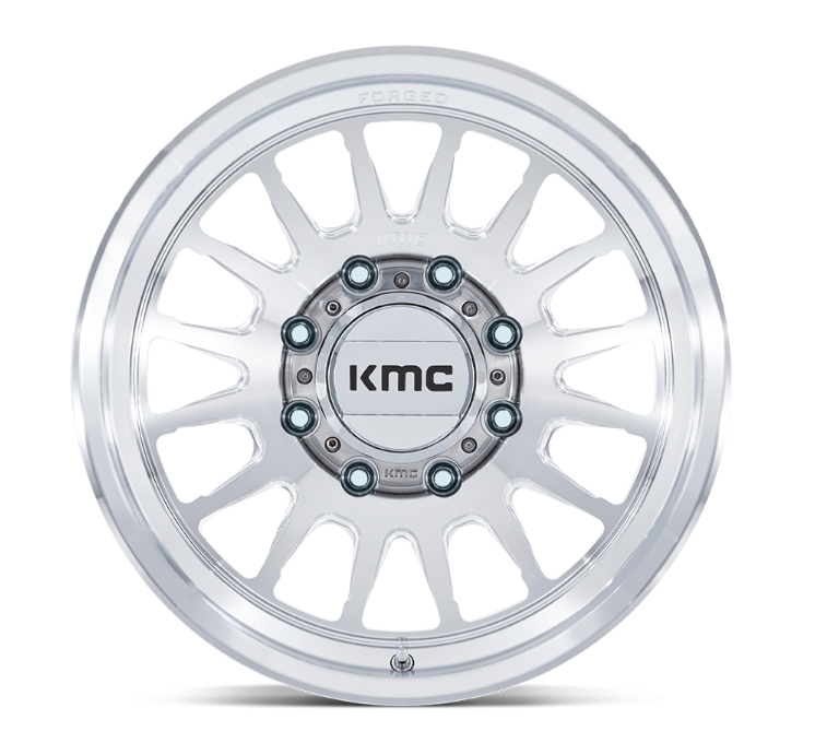 mmczo！ 18x9.0 KMC Impact Forged Monoblock KM447 Raw Machined