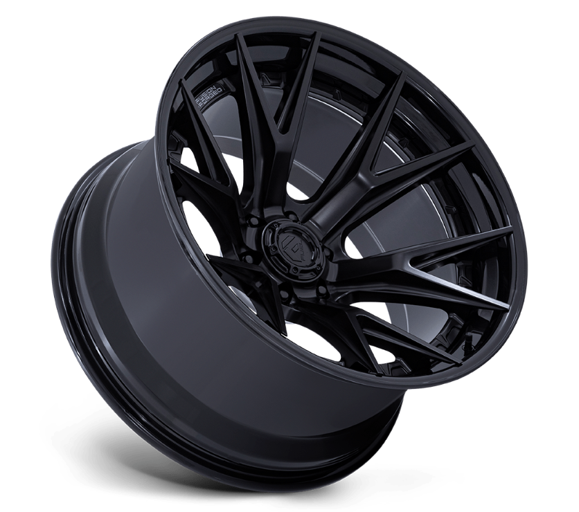 20x10 Fuel Catalyst Matte Black w/ Gloss Black Lip