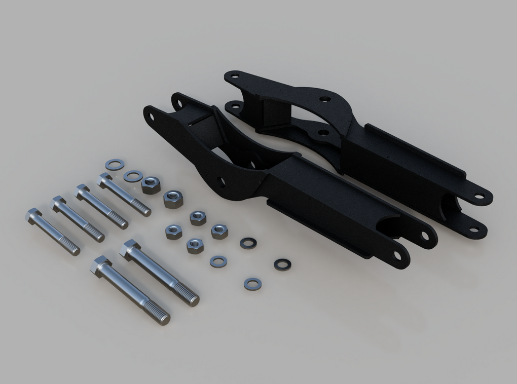 Traxda 2017-2024 Honda Ridgeline 2wd/4wd/AWD/ 2016-2022 Pilot/ 2019-2024 Passport/ 2014-2020 Acura MDX – Rear High Clearance Arms