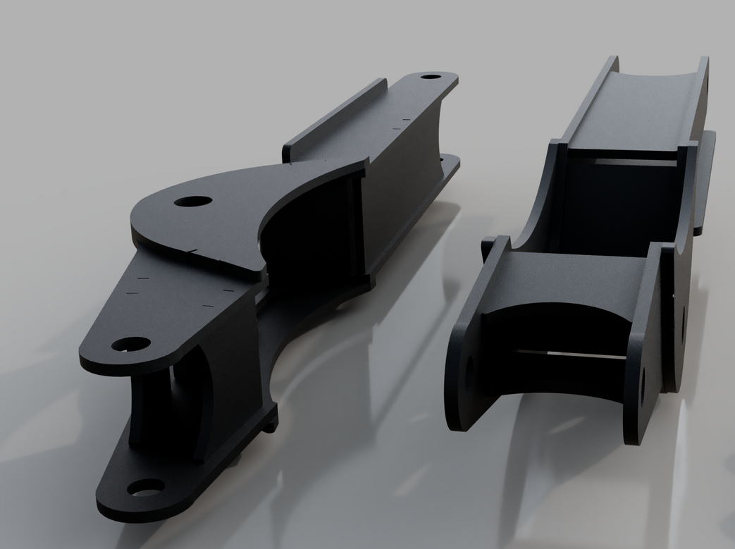 Traxda 2017-2024 Honda Ridgeline 2wd/4wd/AWD/ 2016-2022 Pilot/ 2019-2024 Passport/ 2014-2020 Acura MDX – Rear High Clearance Arms