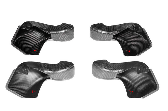 Eventuri BMW G8X M3 / M4 Black Carbon Intake Scoop Set