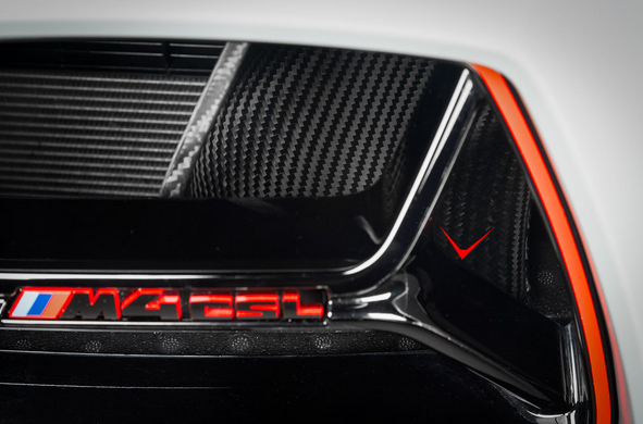 Eventuri BMW G8X M3 / M4 Black Carbon Intake Scoop Set