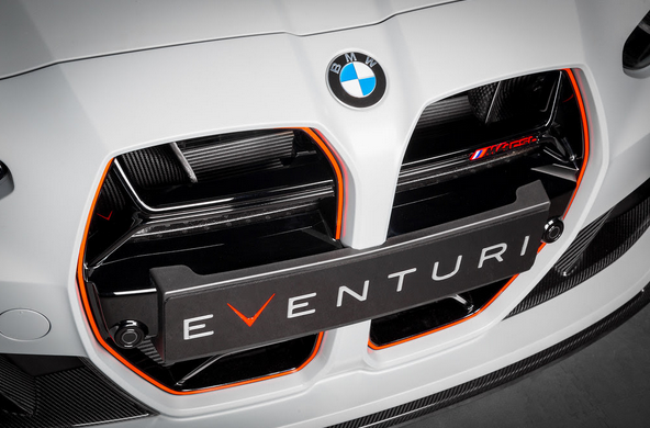 Eventuri BMW G8X M3 / M4 Black Carbon Intake Scoop Set