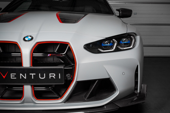 Eventuri BMW G8X M3 / M4 Black Carbon Intake Scoop Set