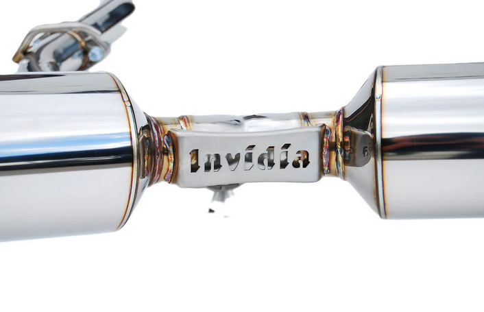 Invidia N2 Cat-back Exhaust Dual Titanium Burnt Tips 2013-2016 Scion FR-S / 2013-2018 Subaru BRZ / 2017-2018 Toyota 86