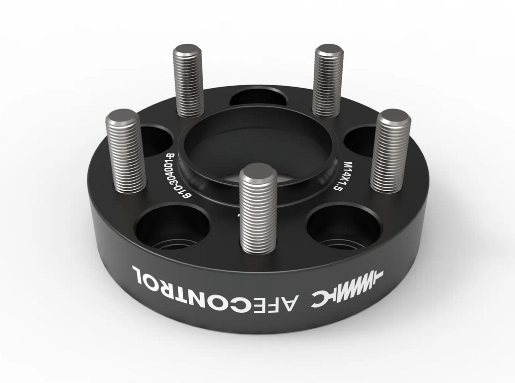 aFe CONTROL Billet Aluminum Wheel Spacers 2020-2024 Ford Explorer / 2015-2024 Ford Mustang