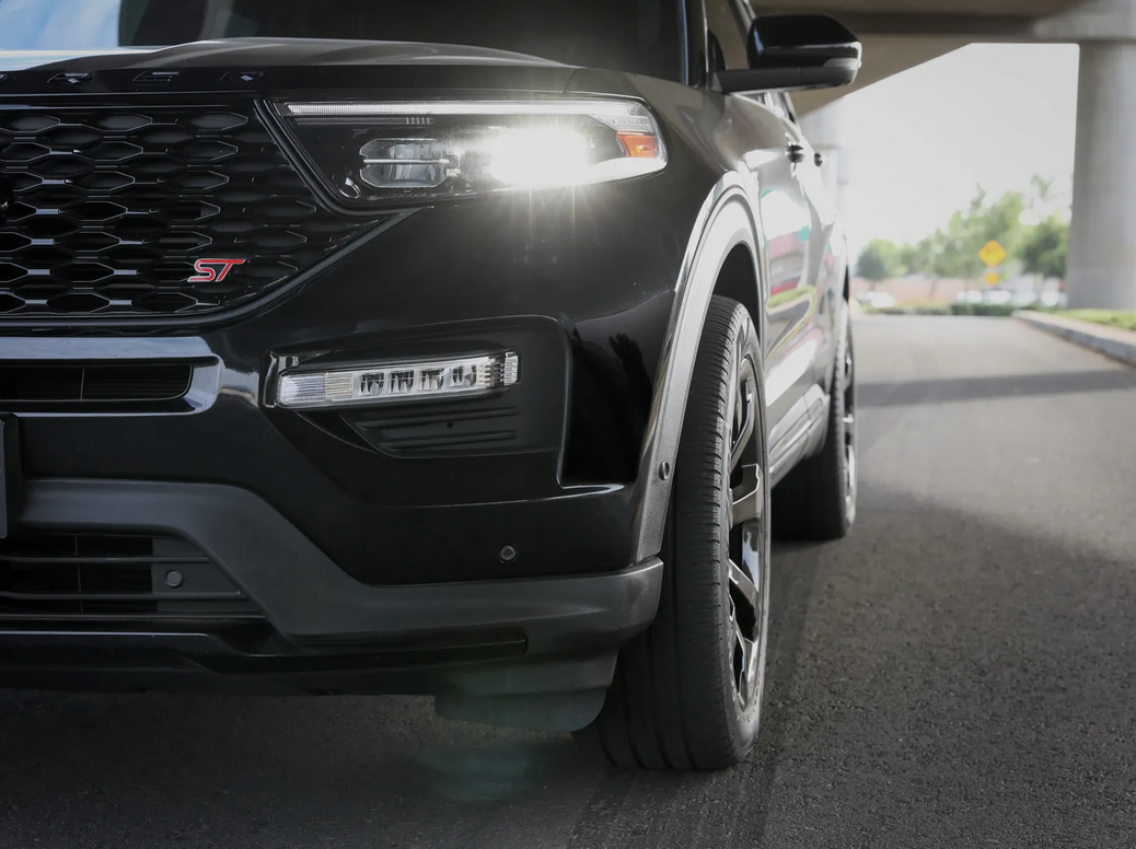 aFe CONTROL Billet Aluminum Wheel Spacers 2020-2024 Ford Explorer / 2015-2024 Ford Mustang