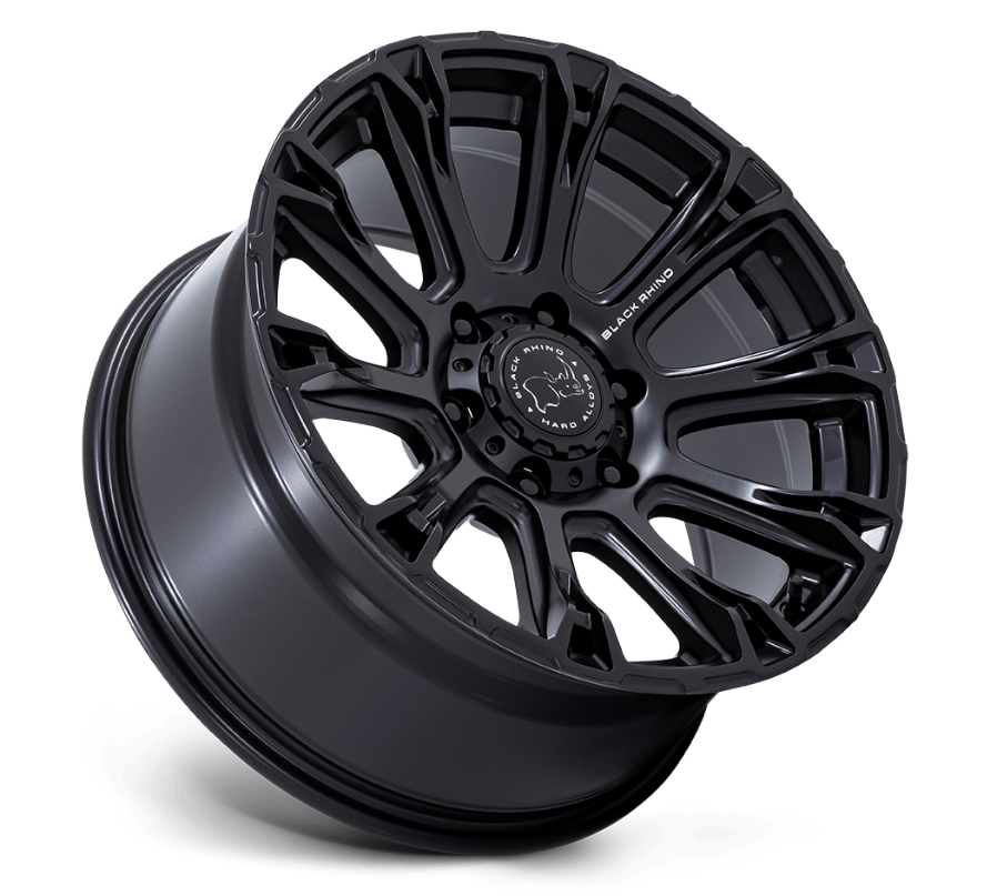 17x9.0 Black Rhino Diamondback Matte Black