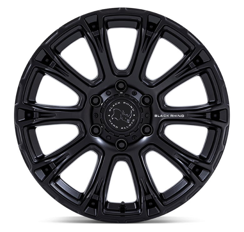 17x9.0 Black Rhino Diamondback Matte Black