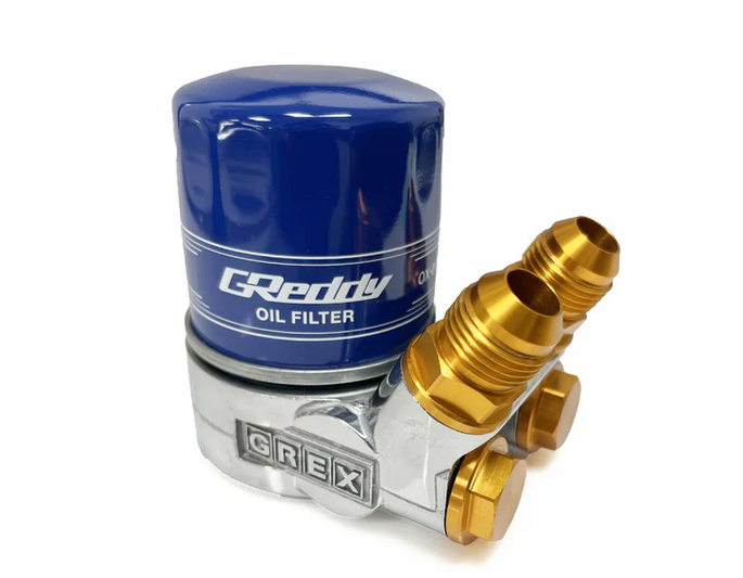 Greddy Oil Cooler Block Adapter Type E - Universal STD
