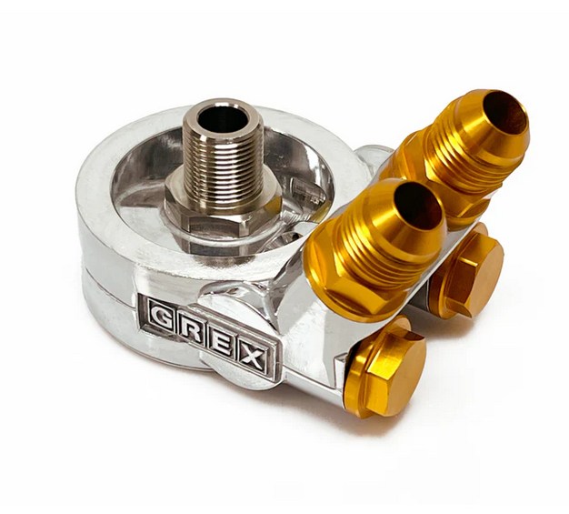 Greddy Oil Cooler Block Adapter Type E - Universal STD