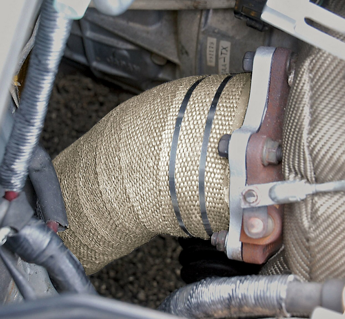 DEI Tan Glass Fiber Exhaust Wrap- 1"x50'