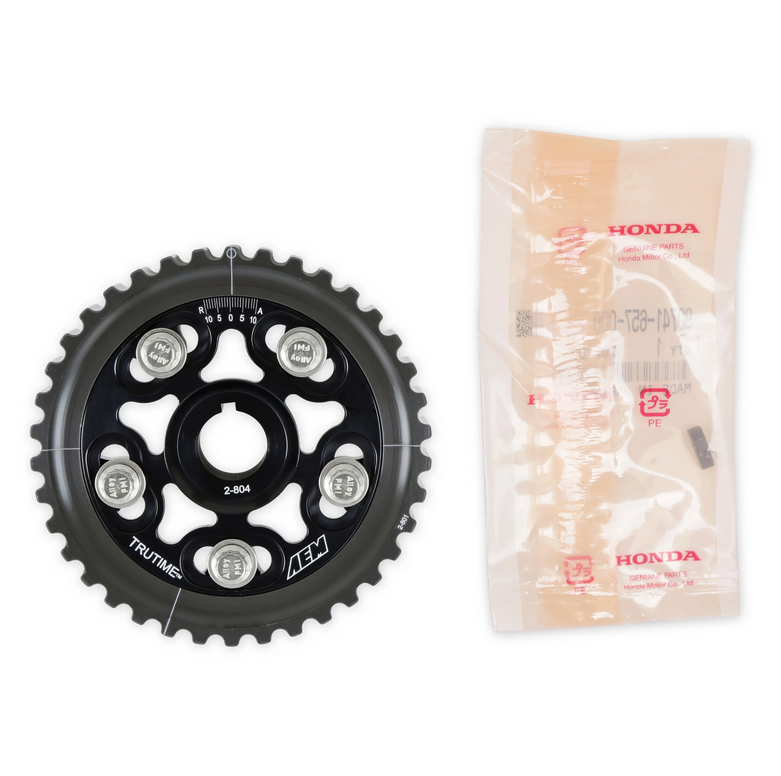 AEM Tru-Time Adjustable Cam Gears (Honda D-Series Engines - D16Y7/D16Y8 - 5-Bolt)