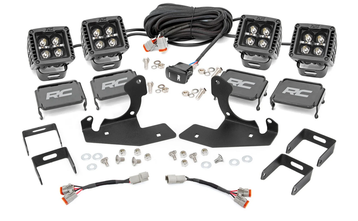 Rough Country LED Fog Light Kit 2007-2013 Chevrolet Silverado 1500