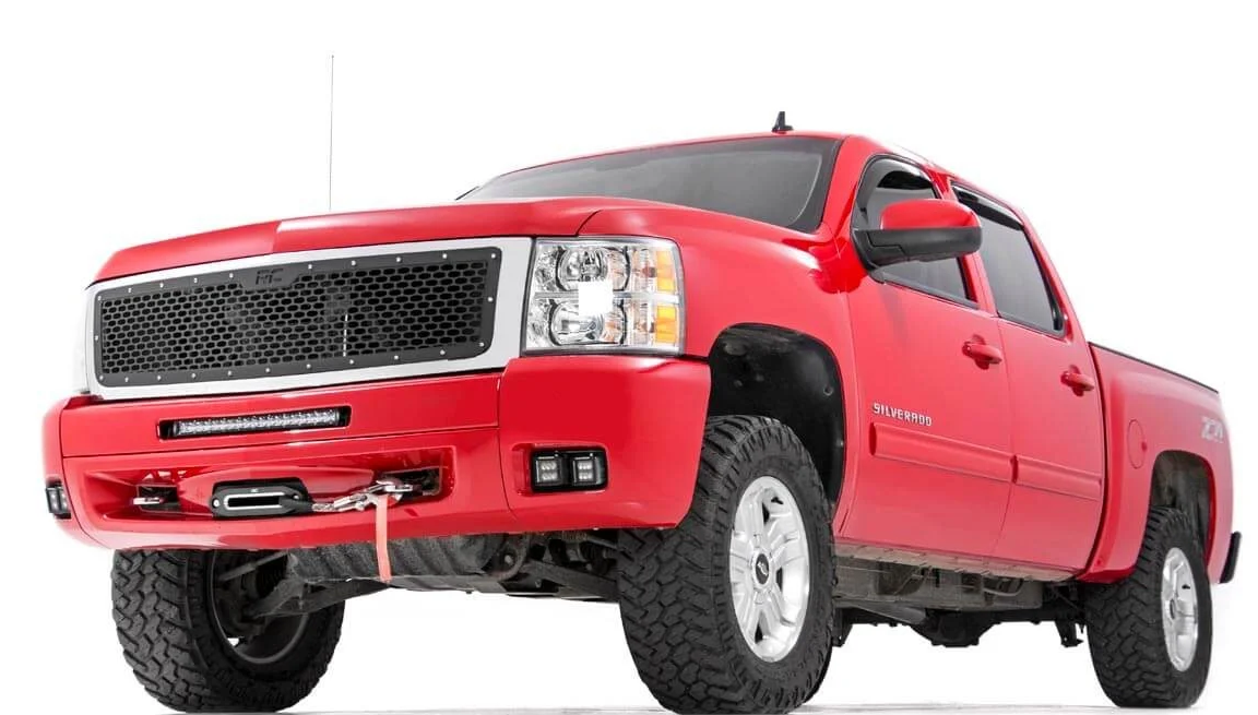 Rough Country LED Fog Light Kit 2007-2013 Chevrolet Silverado 1500