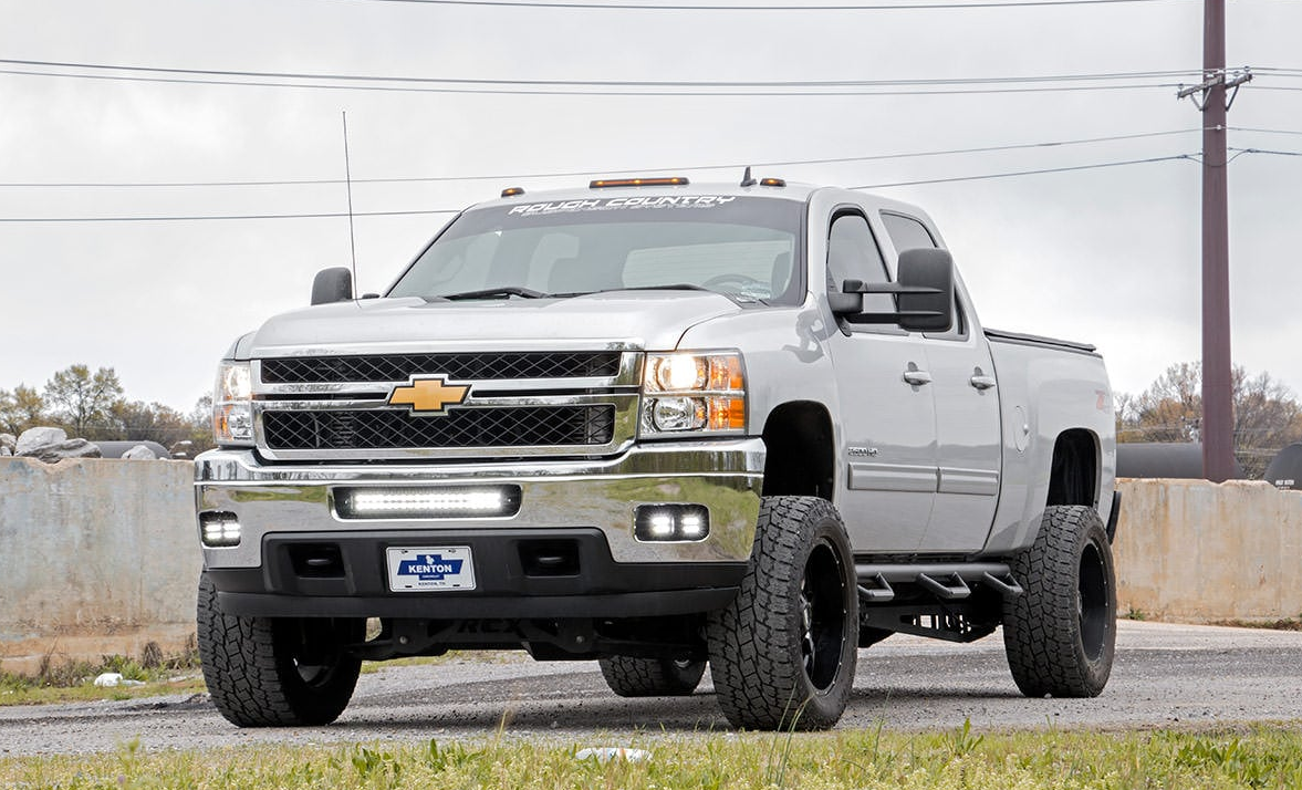 Rough Country LED Fog Light Kit 2011-2014 Chevrolet Silverado HD