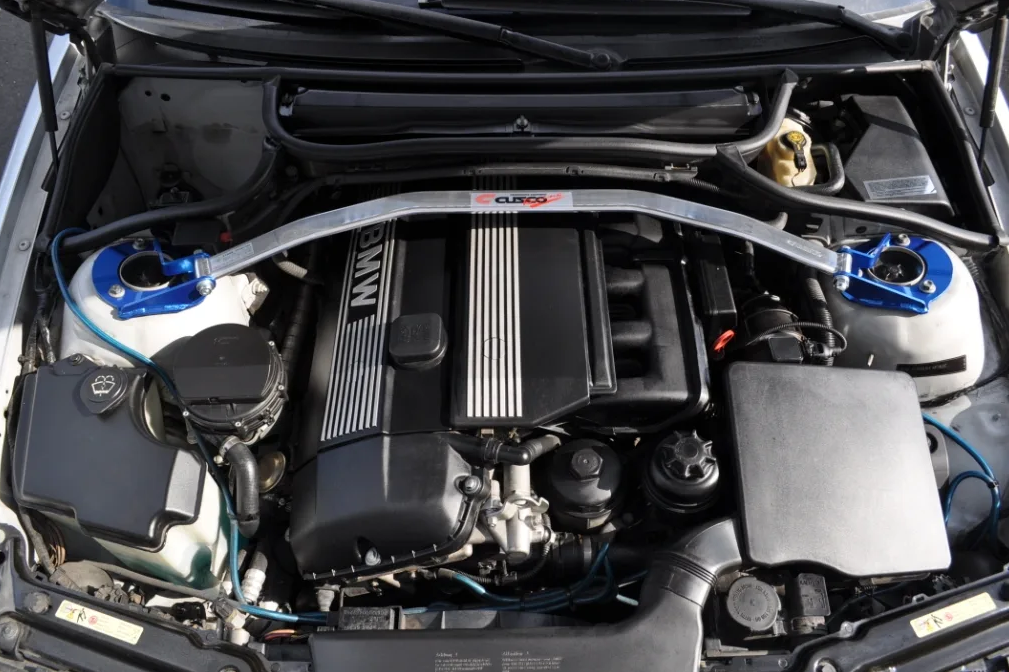 Cusco Type OS Front Strut Bar 1998-2005 BMW 323 / 325 / 328 / 330 / M3 (E46)
