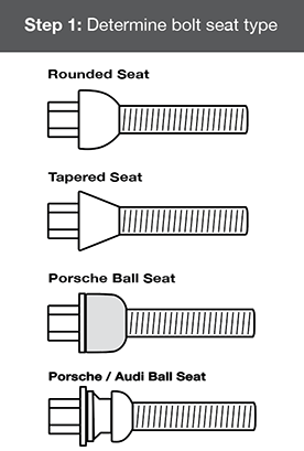 H&R Lug Bolts 14 X 1.5 / Length 60mm / Mercedes Ball Head 17mm