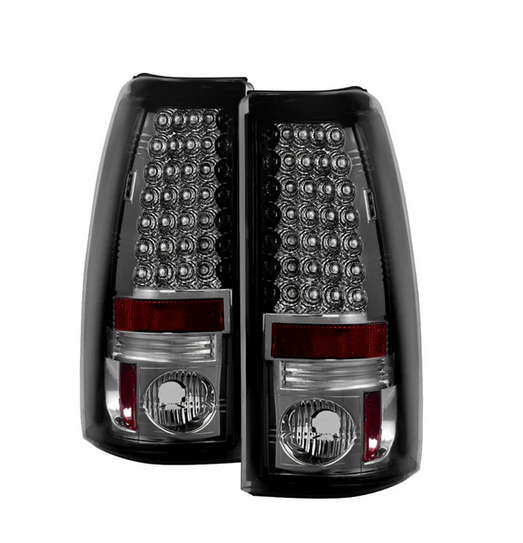 Spyder 2003-2006 Chevy Silverado 1500/2500 / 2007 Silverado Classic ( Does Not Fit Stepside ) LED Tail Lights - Smoke