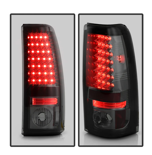 Spyder 2003-2006 Chevy Silverado 1500/2500 / 2007 Silverado Classic ( Does Not Fit Stepside ) LED Tail Lights - Smoke