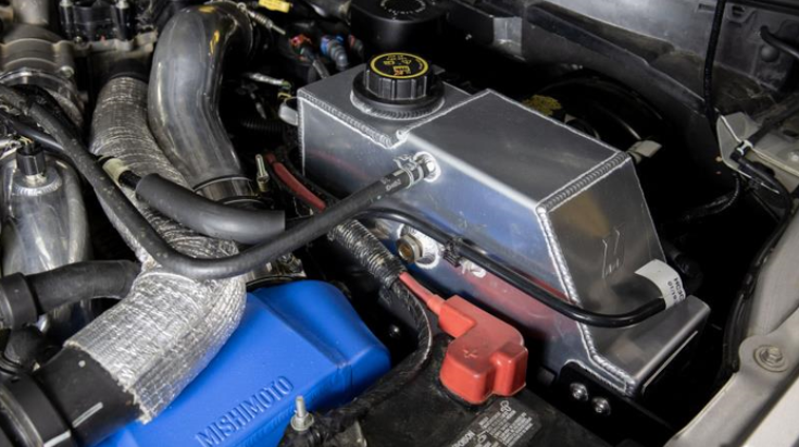 Mishimoto Aluminum Degas Tank Kit 2011-2019 Ford F250/F350 6.7L Powerstroke