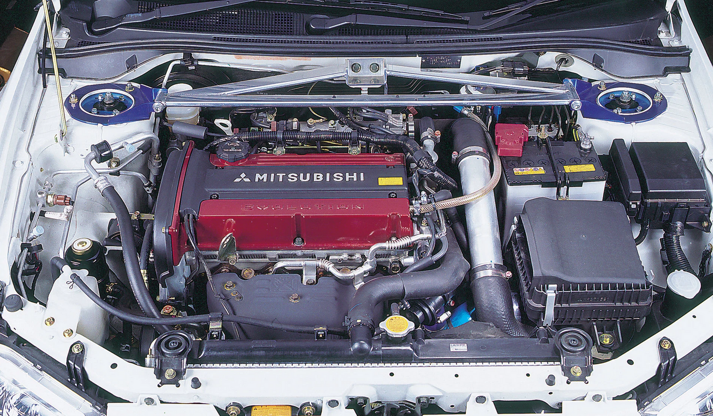 Cusco Type OS 3 Point Front Strut Bar 2001-2007 Mitsubishi Lancer Evolution VII / VIII MR / VIII / IX (LHD USDM Only)