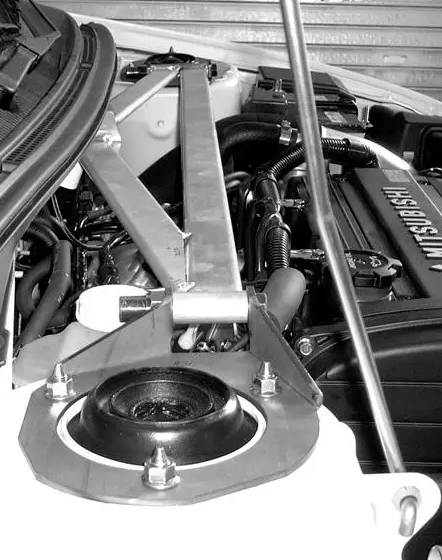 Cusco Type OS 3 Point Front Strut Bar 2001-2007 Mitsubishi Lancer Evolution VII / VIII MR / VIII / IX (LHD USDM Only)