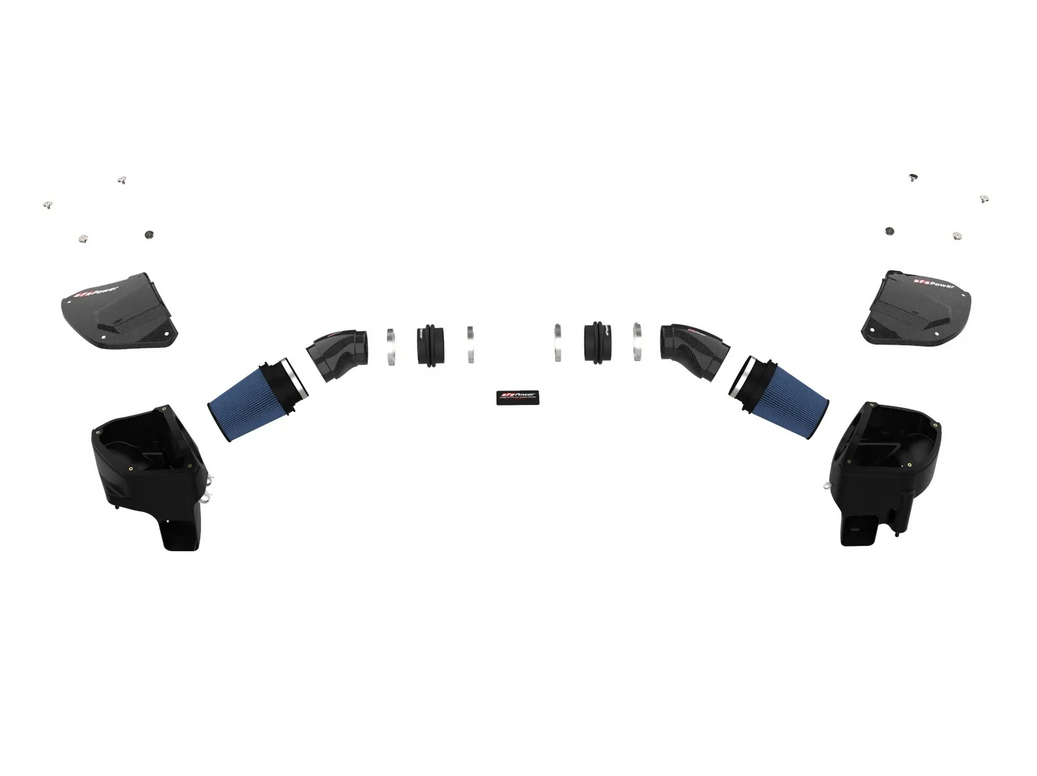 aFe Momentum Black Series Carbon Fiber Cold Air Intake System 2018-2023 BMW M5 (F90)