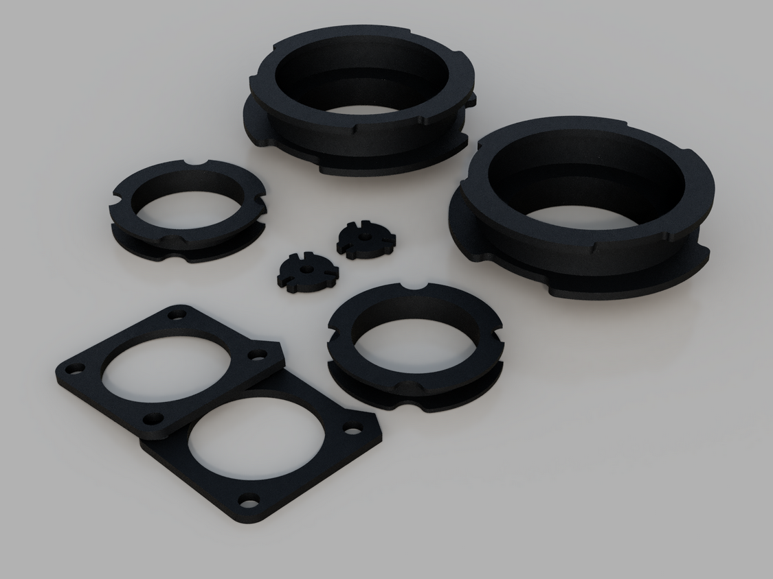 Traxda Lift Kit 2022-2024 Toyota Tundra 4x4/4x2 / 2023-2024 Sequoia (2" Front / 1.5" Rear)