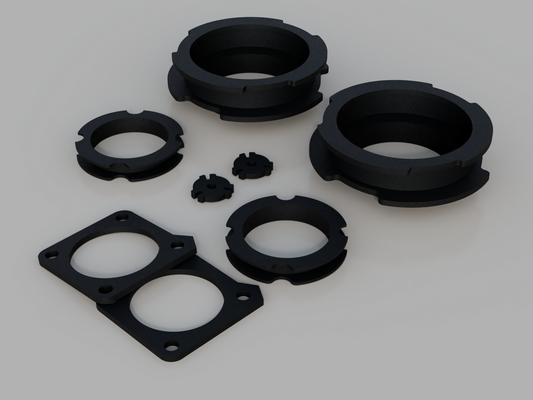 Traxda Lift Kit 2022-2024 Toyota Tundra 4x4/4x2 / 2023-2024 Sequoia (2" Front / 1.5" Rear)