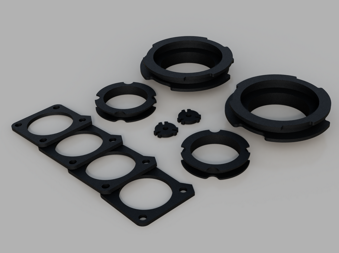 Traxda Lift Kit 2022-2024 Toyota Tundra 4x4/4x2 / 2023-2024 Sequoia (2.5" Front / 1.0" Rear)