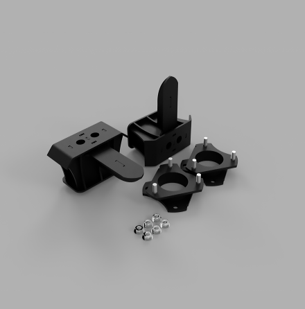 Traxda Lift Kit 2017-2020 Ford Raptor (2" Front / 1" Rear)