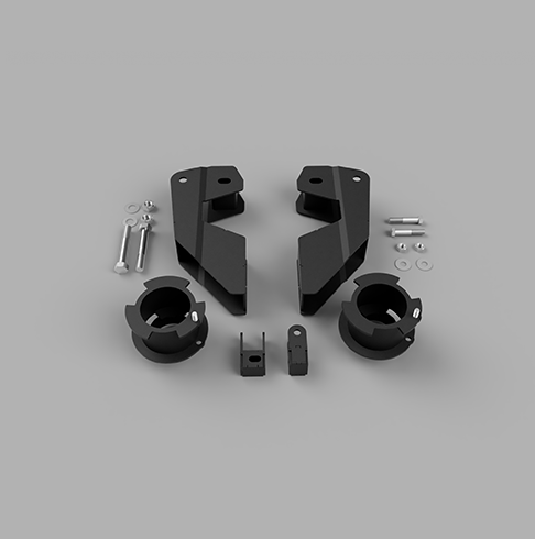 Traxda Lift Kit 2014-2024 Dodge Ram 2500 4x4/4x2 (3.5" Front)