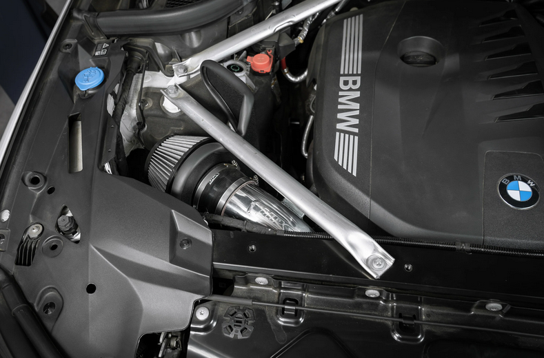 HPS Performance Short Ram Air Intake Kit 2023-2024 BMW X7 3.0L Turbo B58 G07 (Includes Heat Shield)