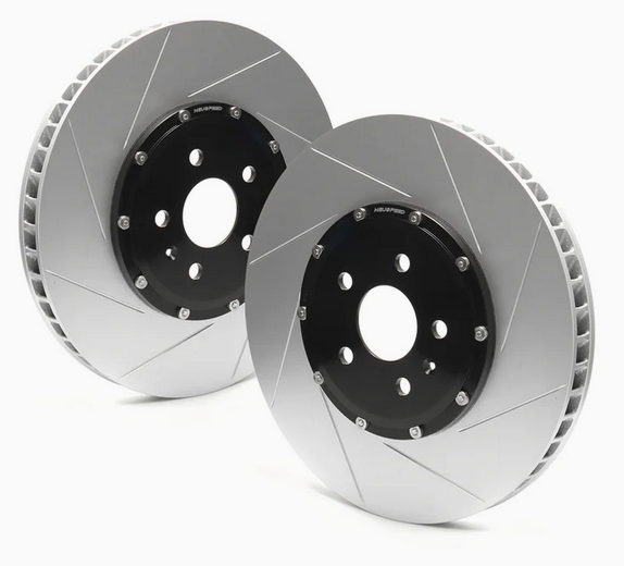 NEUSPEED 2-Piece Floating Brake Rotors | Front 357mm Slotted • MQBe Go ...